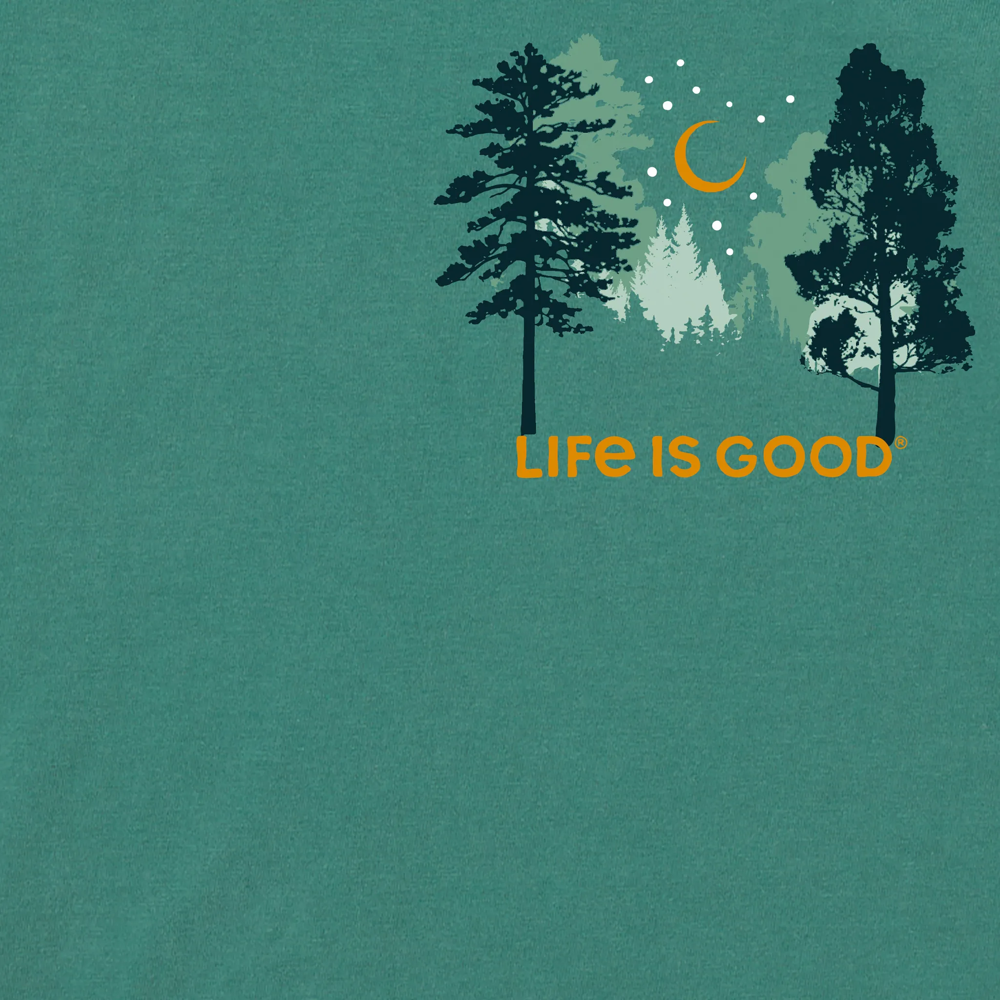 Men's Log On Campfire Short Sleeve Crusher-LITE Tee Life is Good