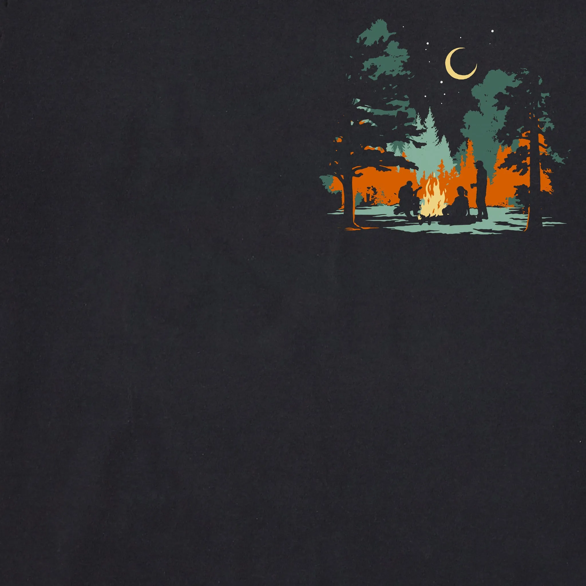 Men's Log On Campfire Short Sleeve Tee Life is Good