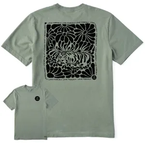 Men's Love Fiercely Tiger Short Sleeve Tee Life is Good