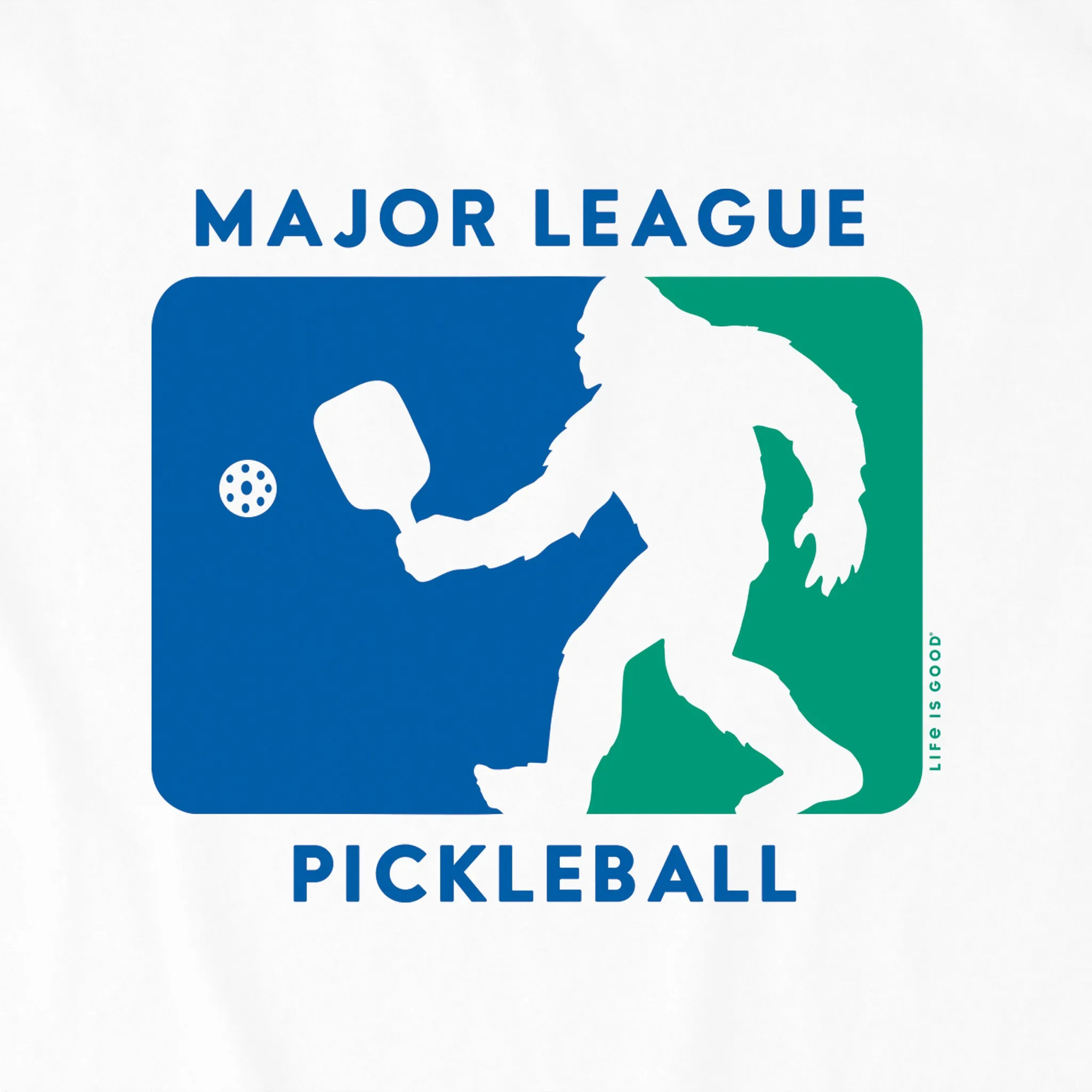 Men's Major League Pickleball Short Sleeve Tee Life is Good