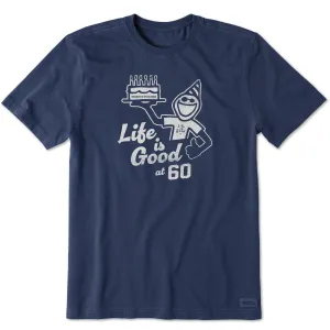 Men's Matchbook Jake 60th Birthday Short Sleeve Crusher Tee Life is Good