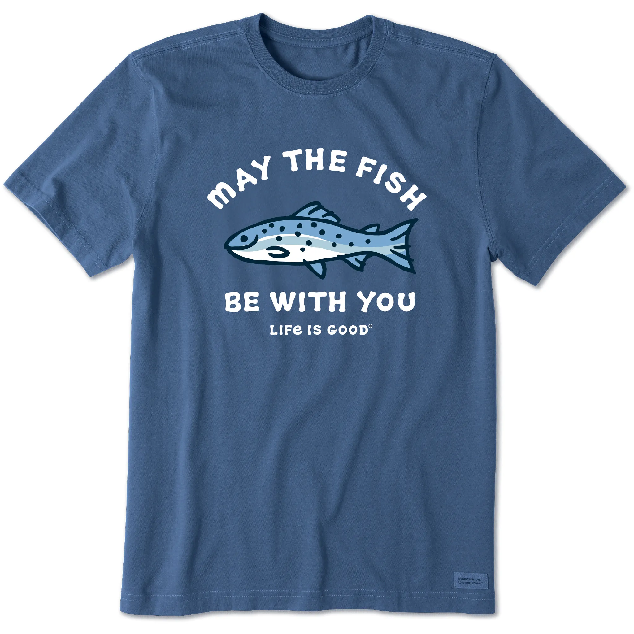 Men's May The Fish Be With You Short Sleeve Tee Life is Good