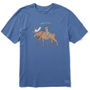 Men's Meowdy Short Sleeve Crusher Tee Life is Good