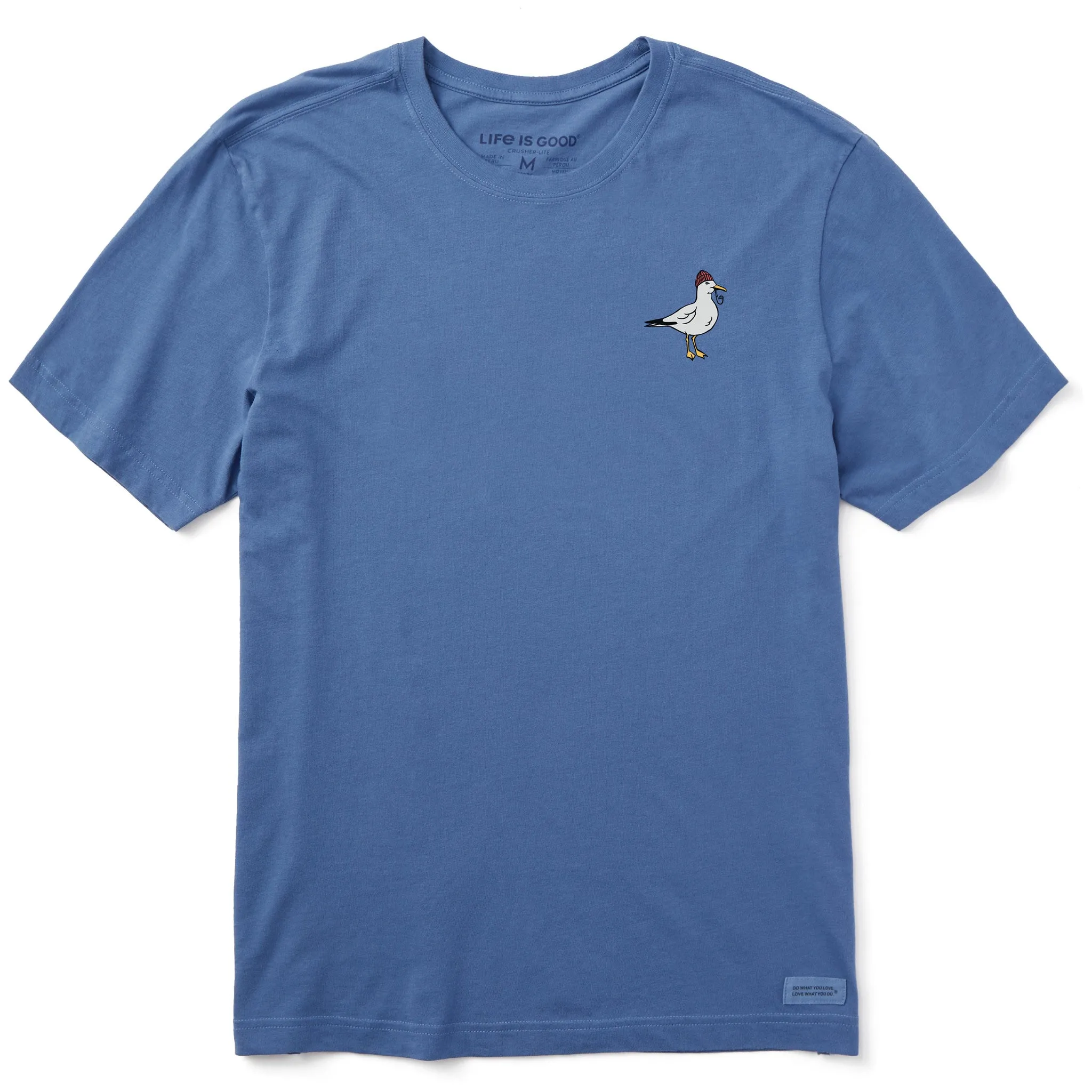 Men's Mini Seagull Sailor Short Sleeve Tee Life is Good