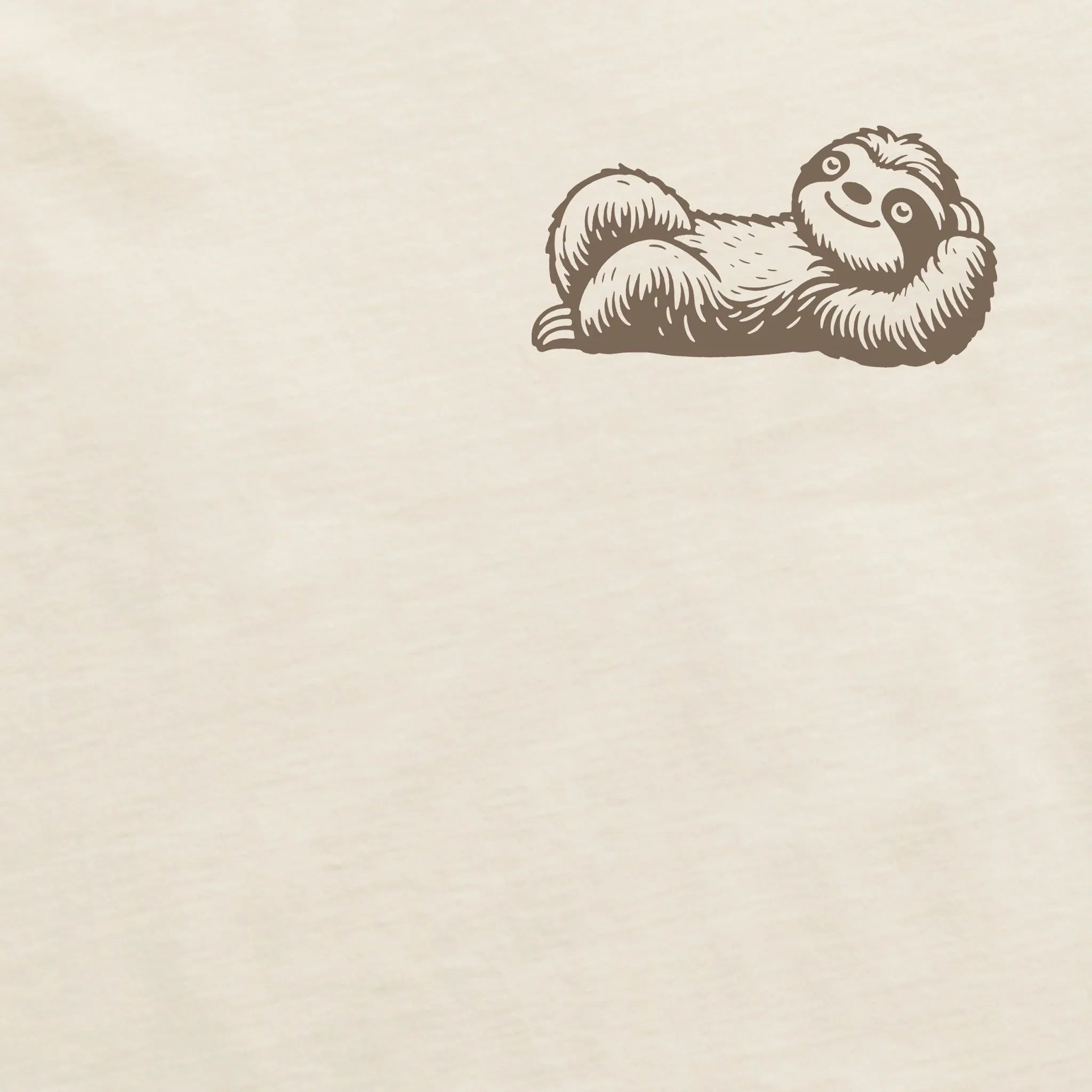 Men's Mini Sloth Short Sleeve Crusher Tee Life is Good