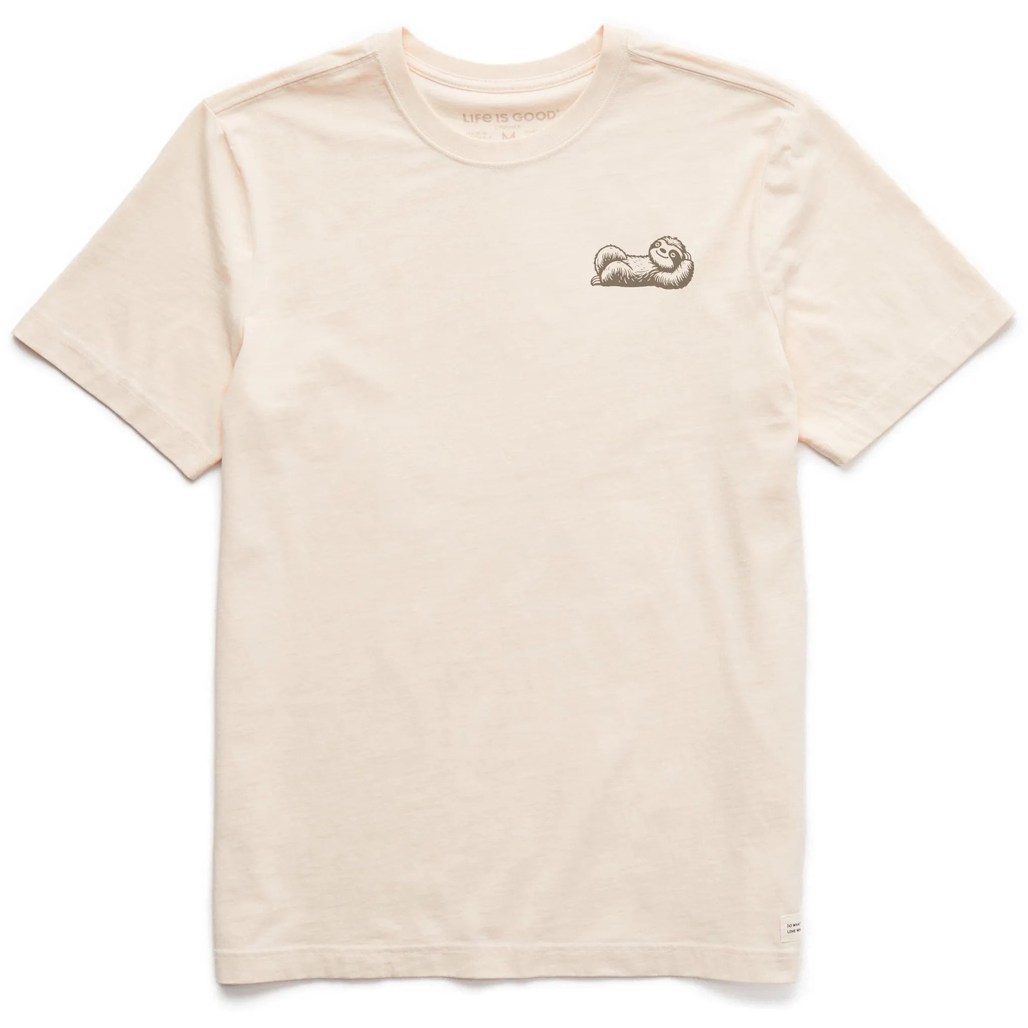 Men's Mini Sloth Short Sleeve Crusher Tee Life is Good