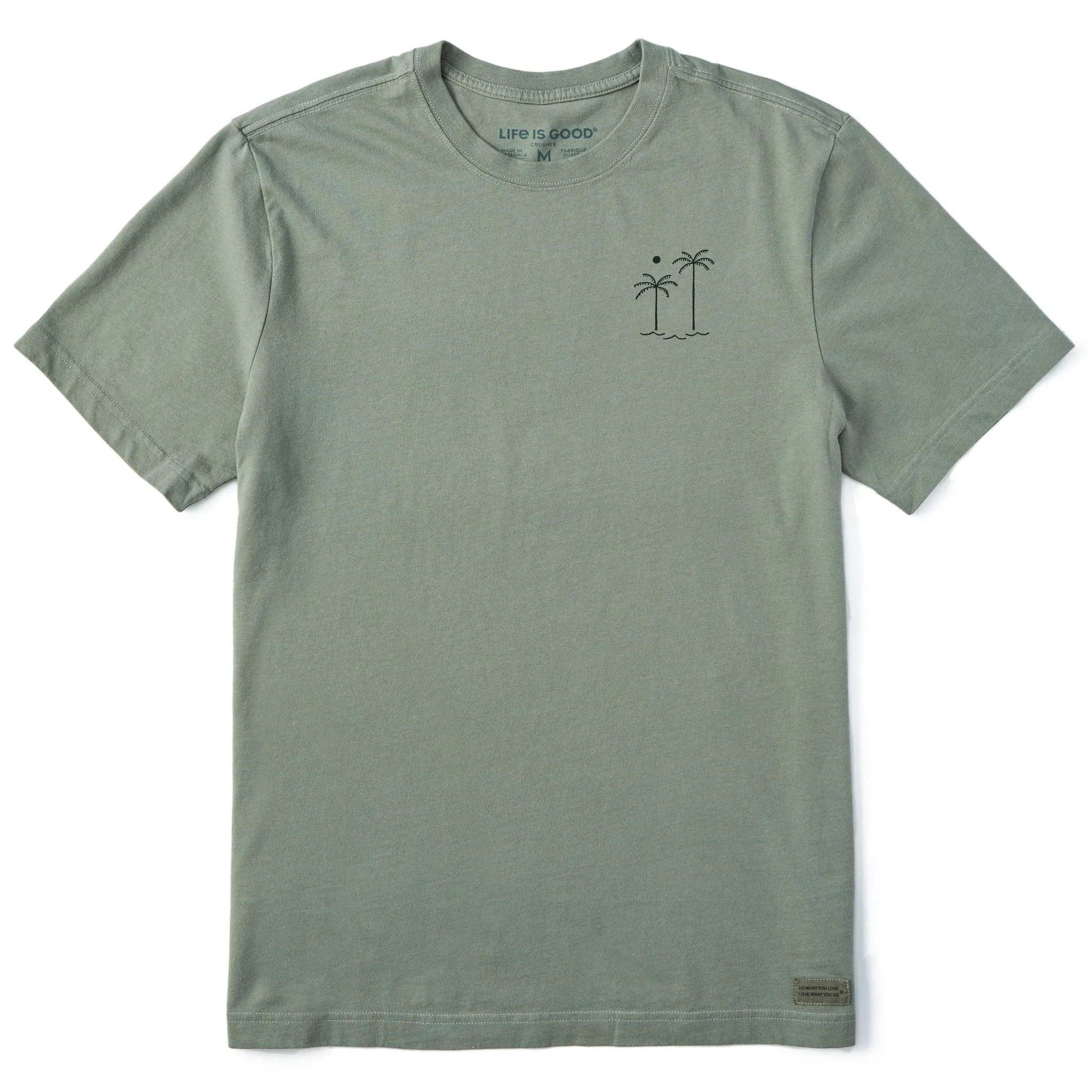 Men's Minimal Palms Short Sleeve Crusher Tee Life is Good