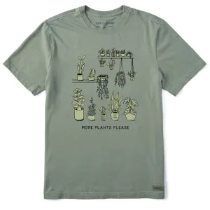 Men's More Plants Please Short Sleeve Tee Life is Good