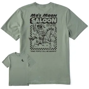 Men's Mo's Moon Saloon Short Sleeve Tee Life is Good