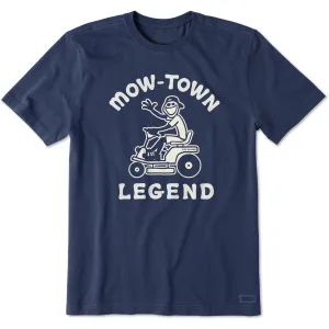 Men's Mow-town Legend Short Sleeve Crusher Tee Life is Good