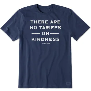 Men's No Tariffs on Kindness Short Sleeve Crusher Tee Life is Good