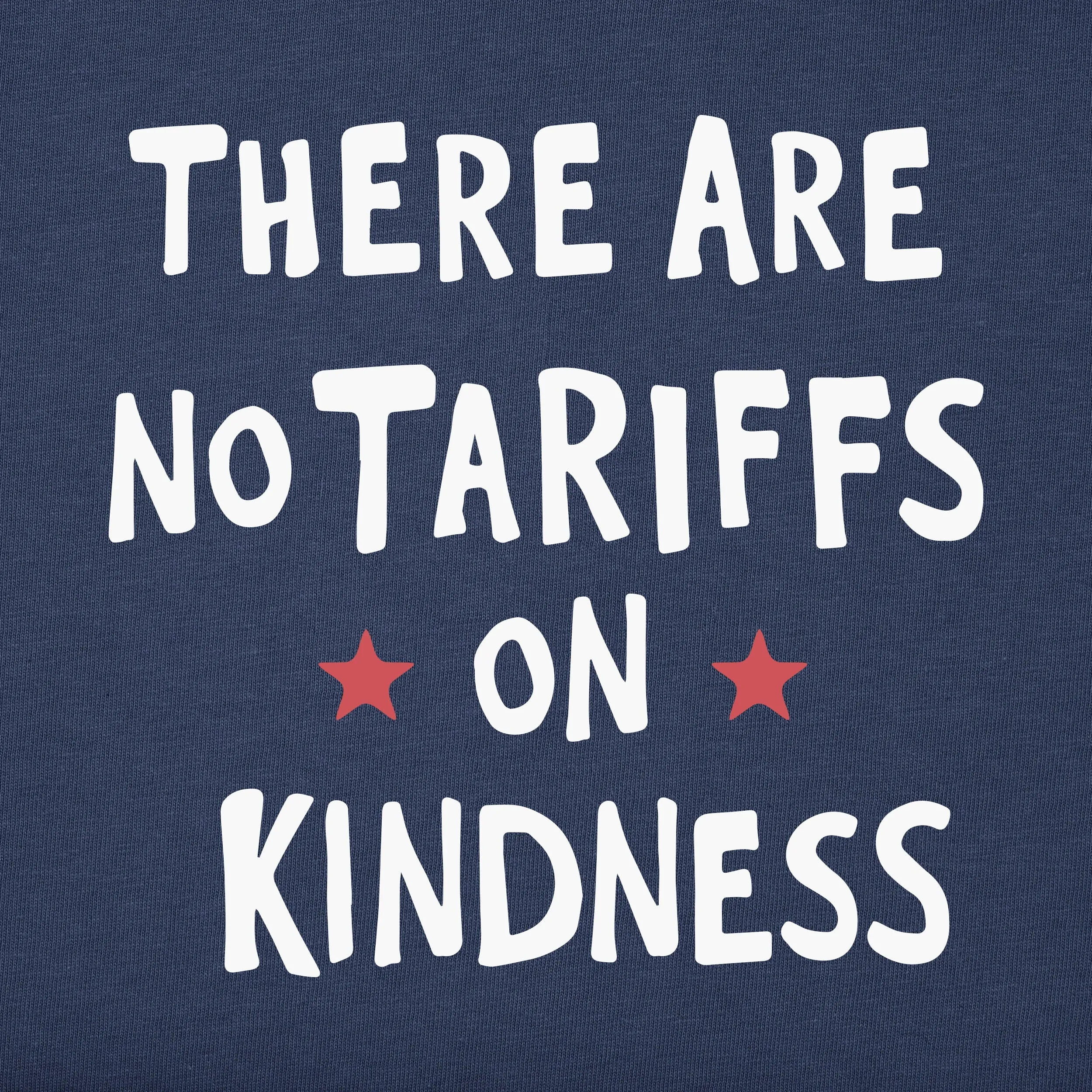 Men's No Tariffs on Kindness Stars Short Sleeve Crusher Tee Life is Good