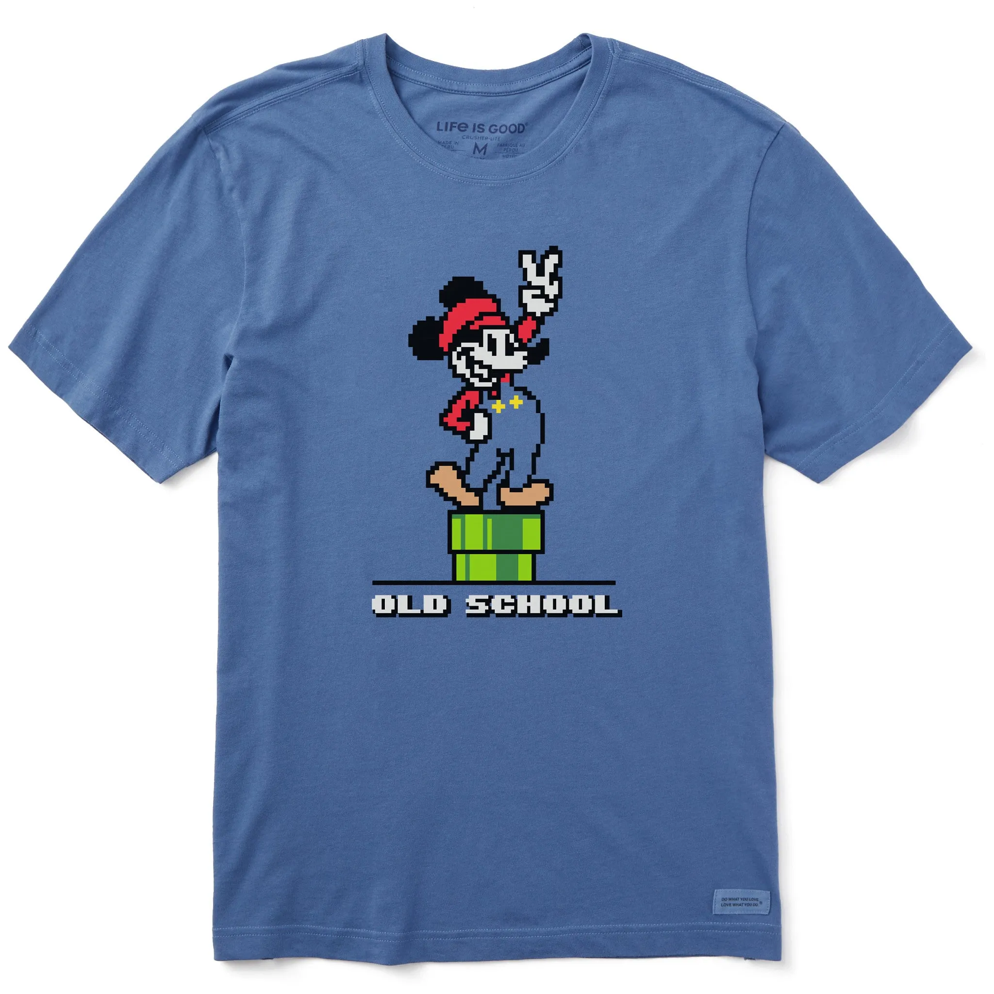 Men's Old School Willie Short Sleeve Tee Life is Good