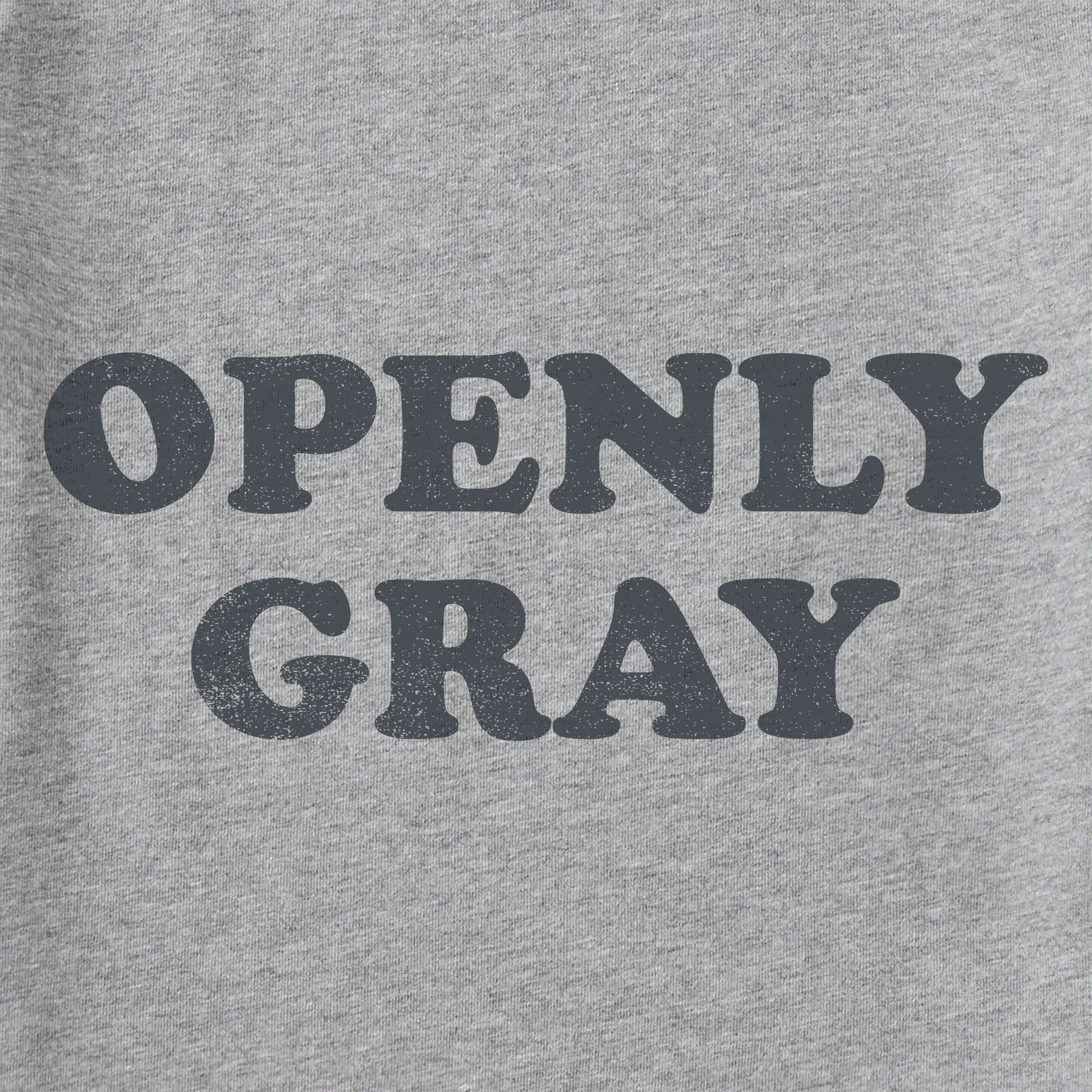 Men's Openly Gray Short Sleeve Tee Life is Good