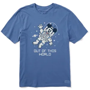 Men's Out of this World Space Willie Short Sleeve Tee Life is Good