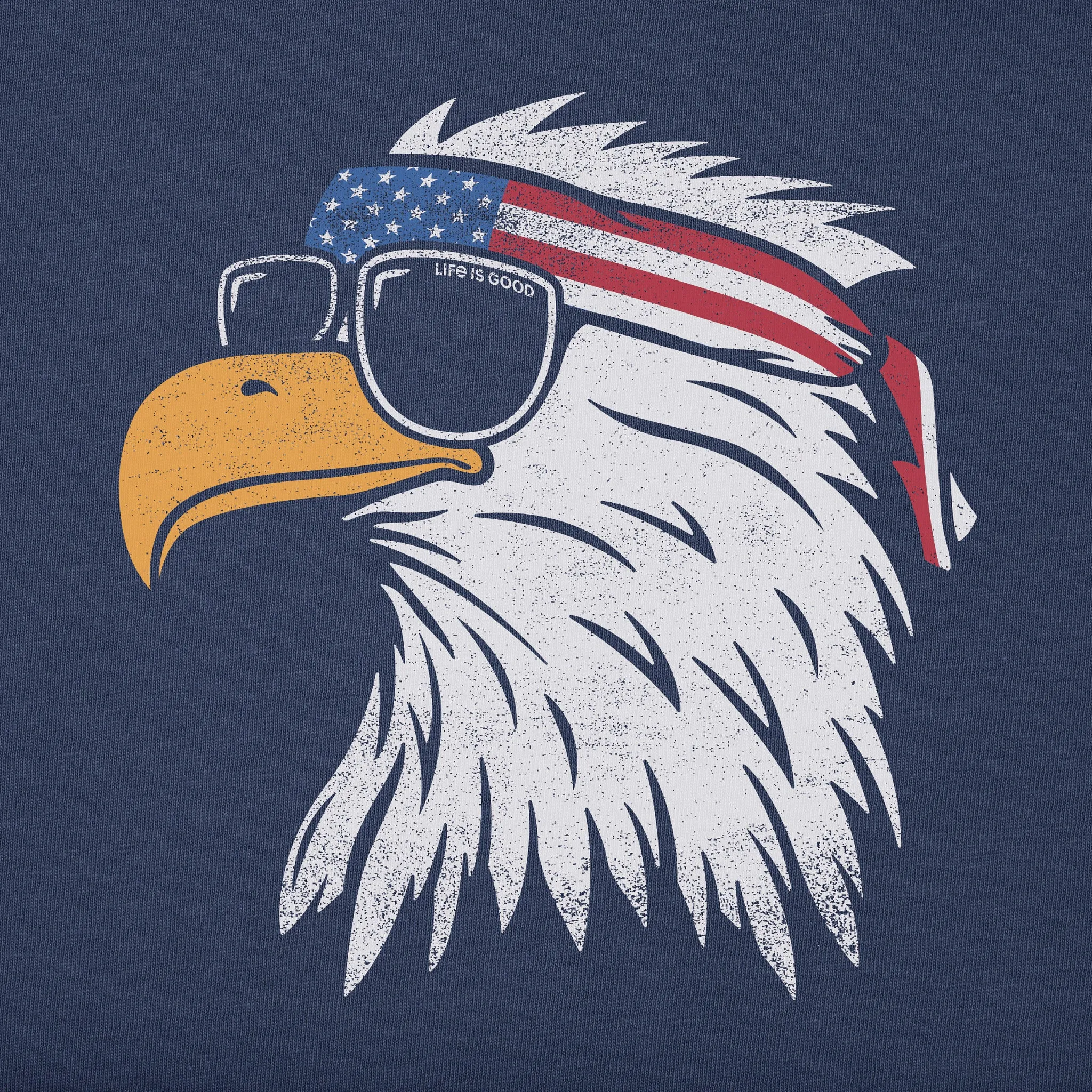 Men's Patriotic Eagle Crusher-LITE Tank Life is Good