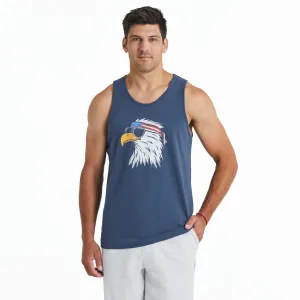 Men's Patriotic Eagle Crusher-LITE Tank Life is Good