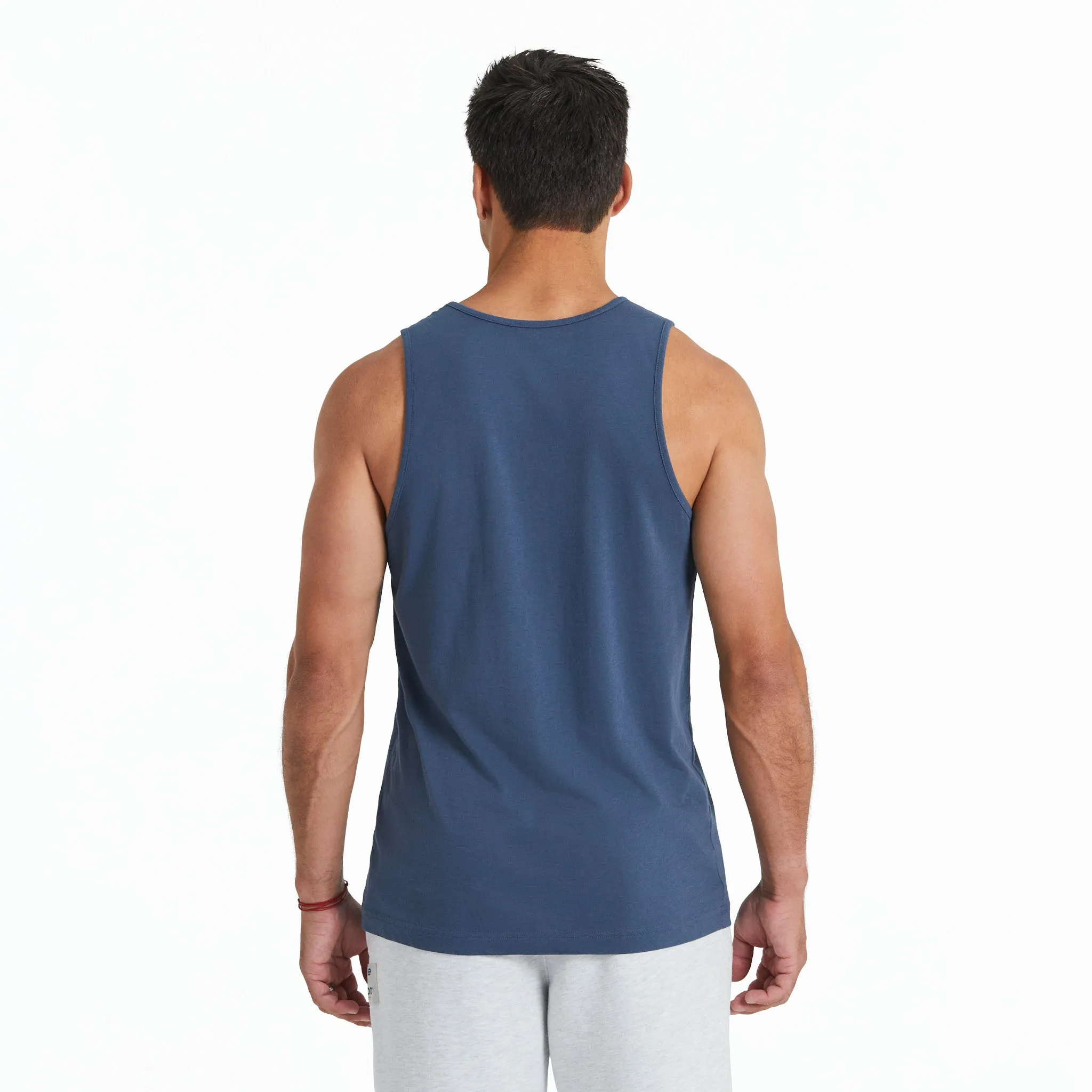 Men's Patriotic Eagle Crusher-LITE Tank Life is Good
