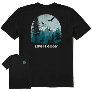 Men's Pinescape Short Sleeve Crusher Tee Life is Good
