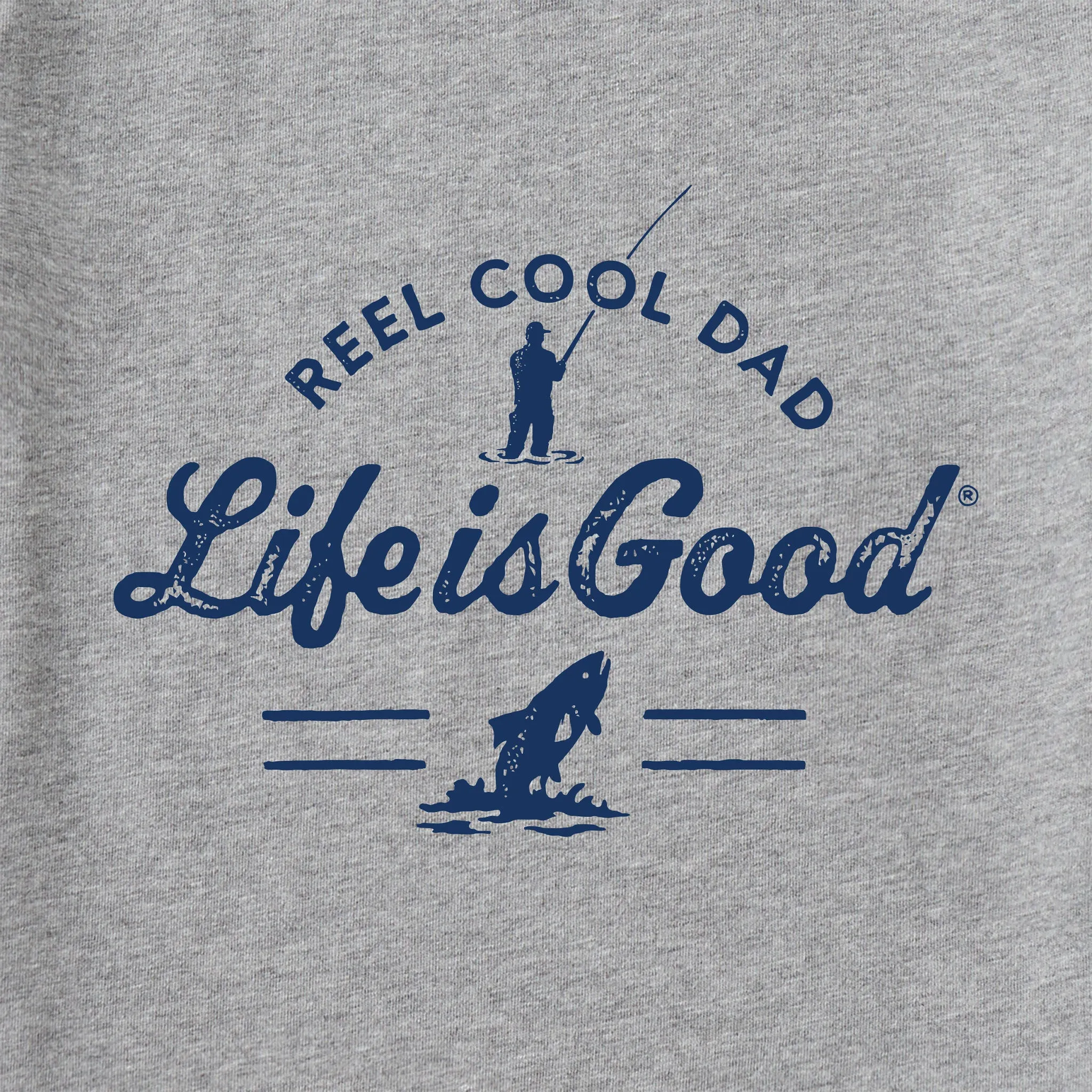 Men's Reel Cool Dad LIG Short Sleeve Tee Life is Good