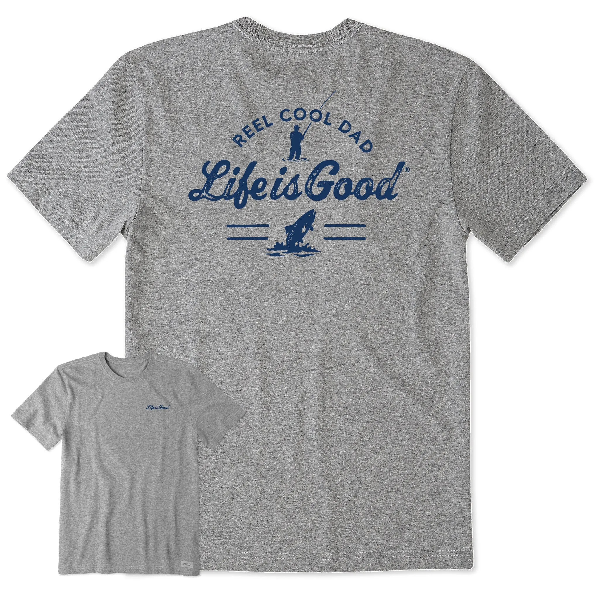 Men's Reel Cool Dad LIG Short Sleeve Tee Life is Good