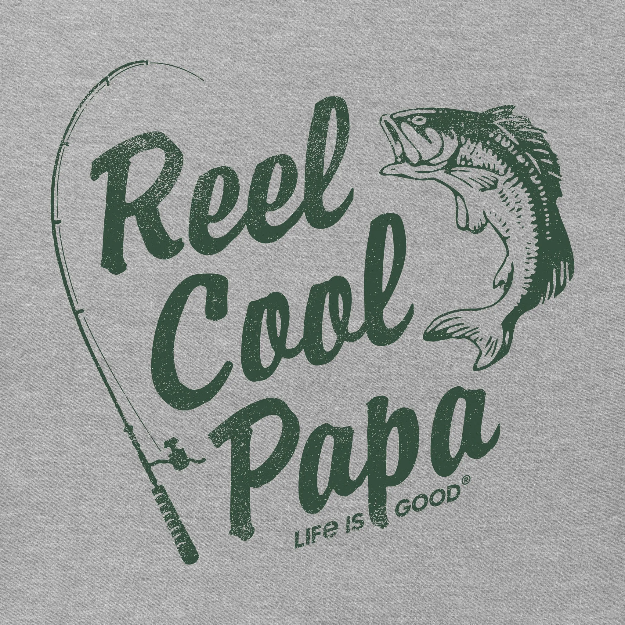 Men's Reel Cool Papa Short Sleeve Tee Life is Good