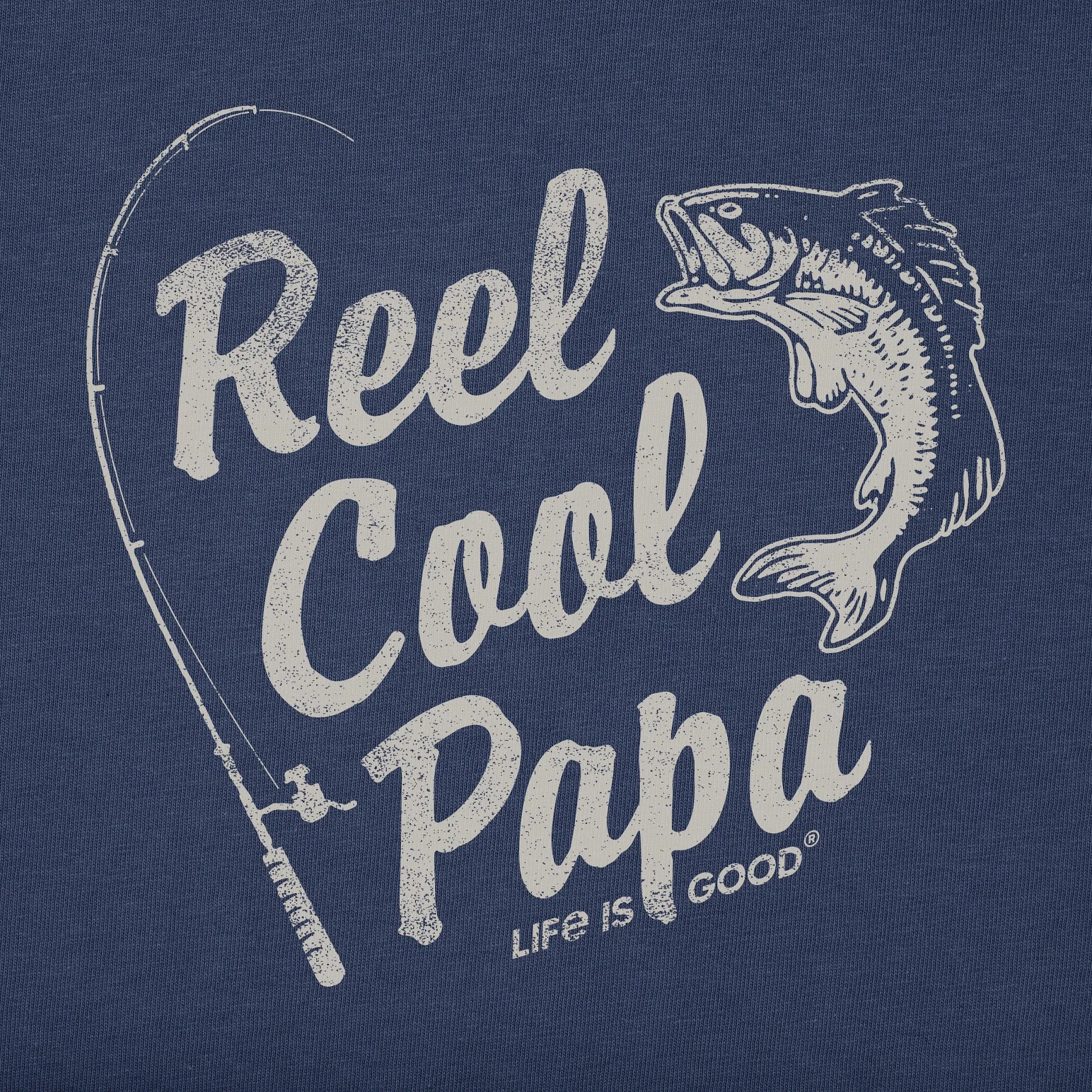 Men's Reel Cool Papa Short Sleeve Tee Life is Good