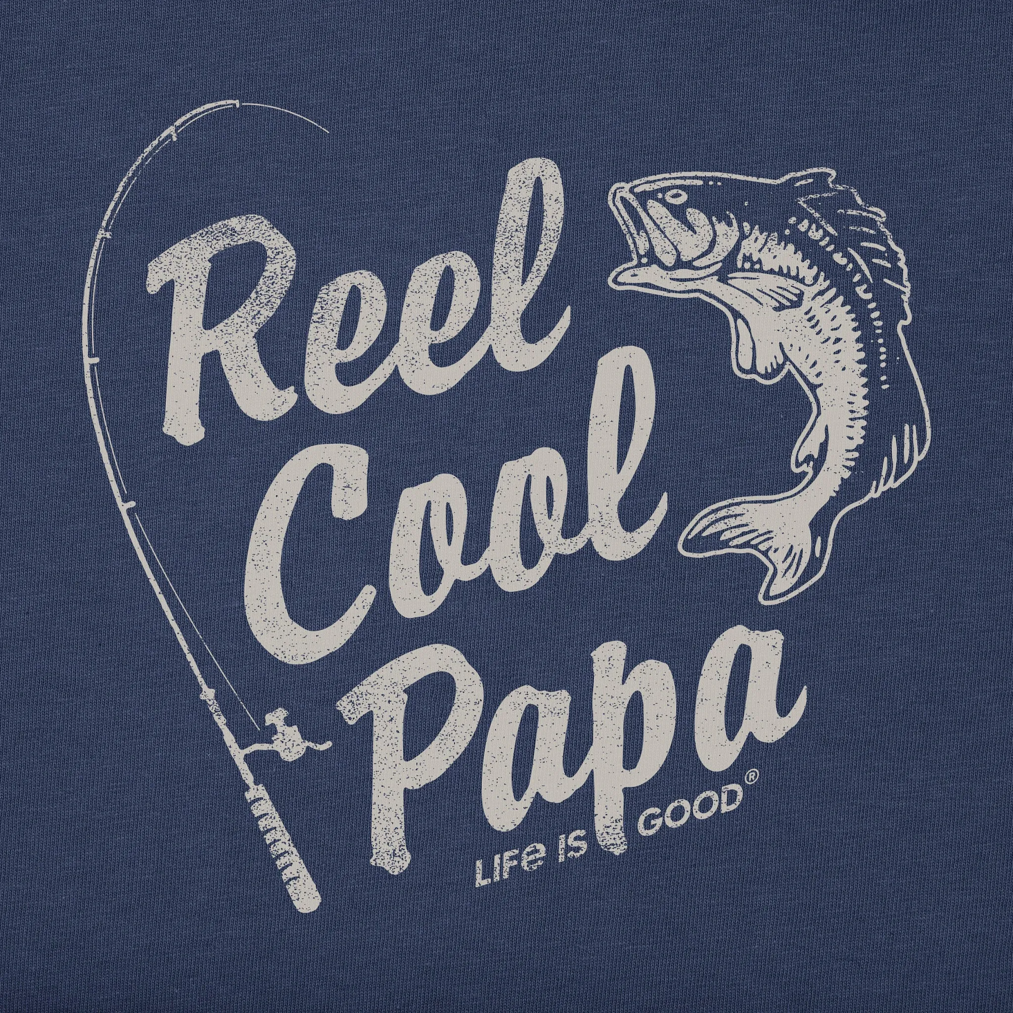 Men's Reel Cool Papa Short Sleeve Tee Life is Good