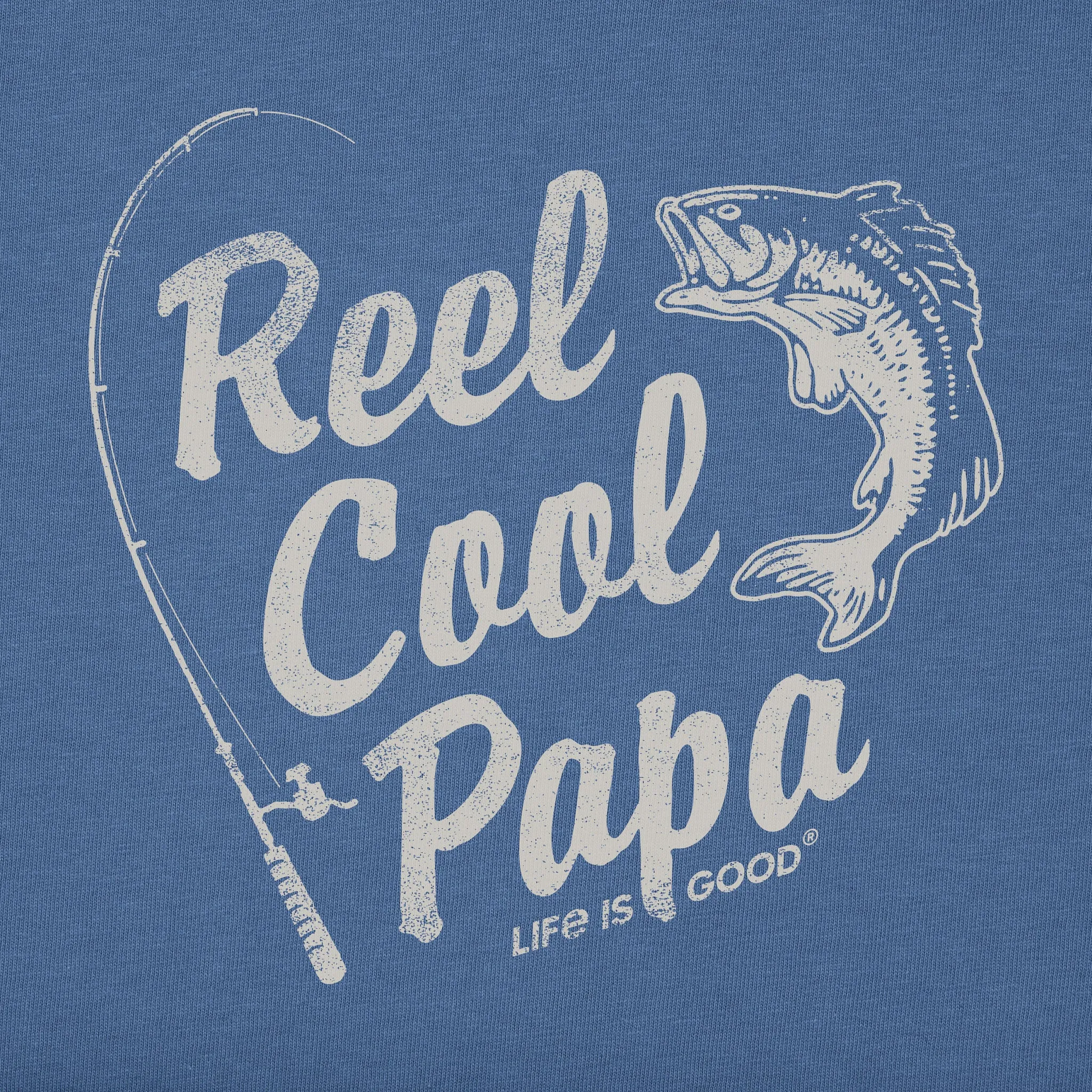 Men's Reel Cool Papa Short Sleeve Tee Life is Good