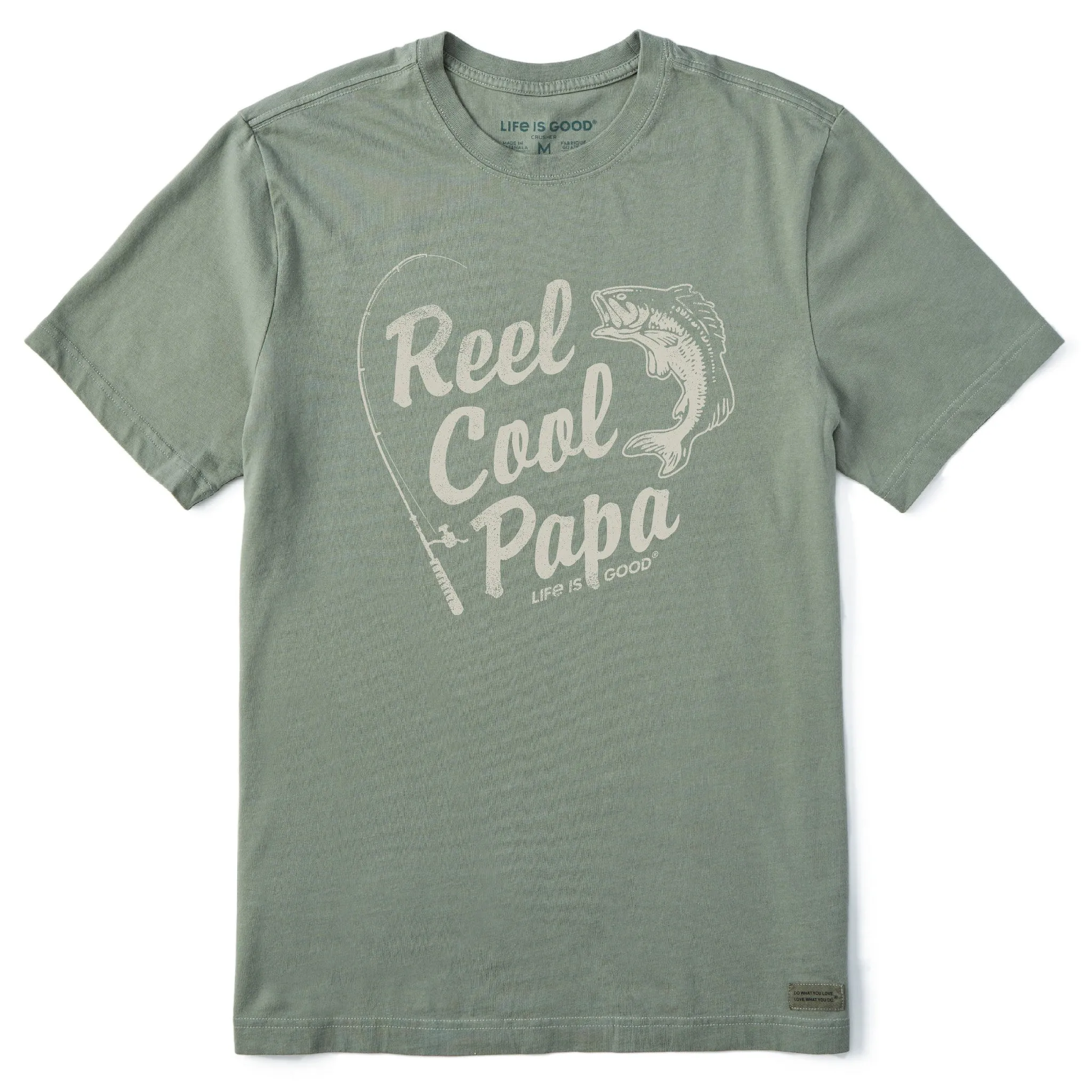 Men's Reel Cool Papa Short Sleeve Tee Life is Good