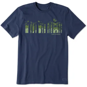 Men's Ride in the Woods Short Sleeve Tee Life is Good