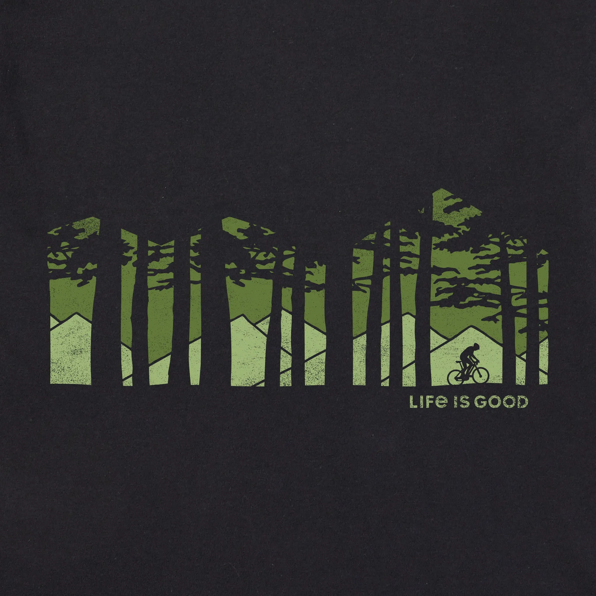 Men's Ride in the Woods Short Sleeve Tee Life is Good