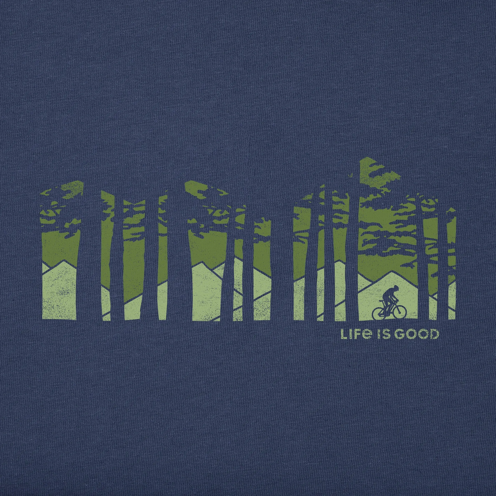 Men's Ride in the Woods Short Sleeve Tee Life is Good
