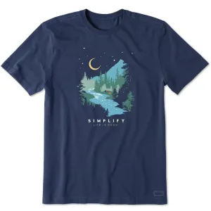 Men's Riverside Campfire Simplify Short Sleeve Tee Life is Good