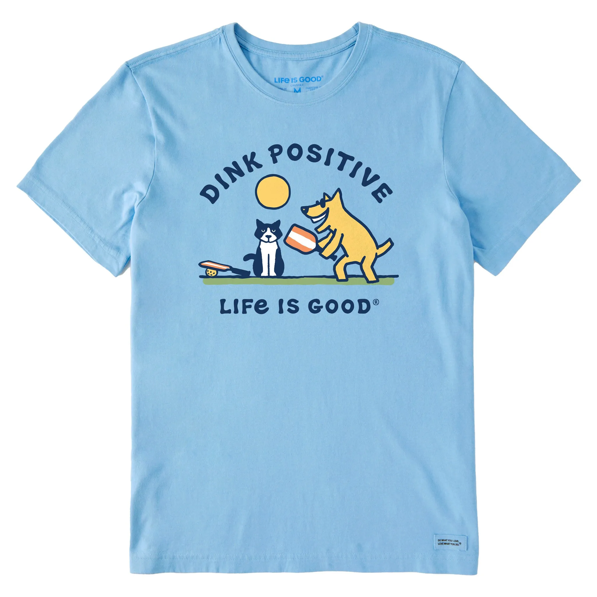 Men's Rocket & Tux Dink Positive Short Sleeve Tee Life is Good