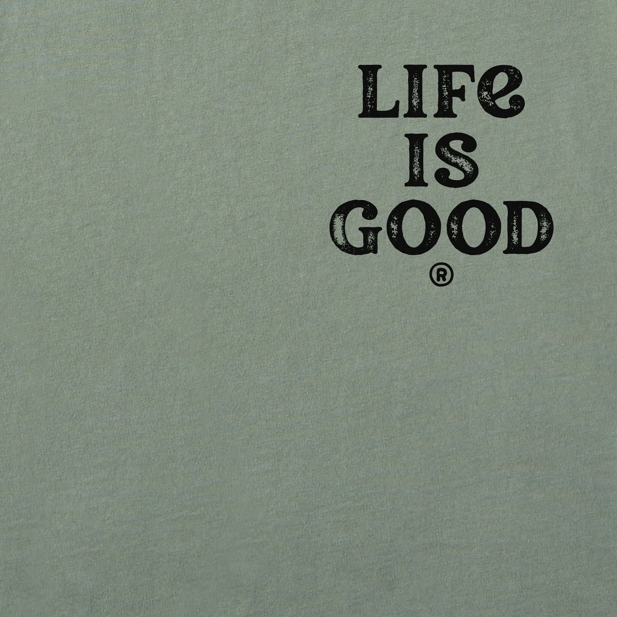 Men's Salem 1692 Short Sleeve Crusher Tee Life is Good