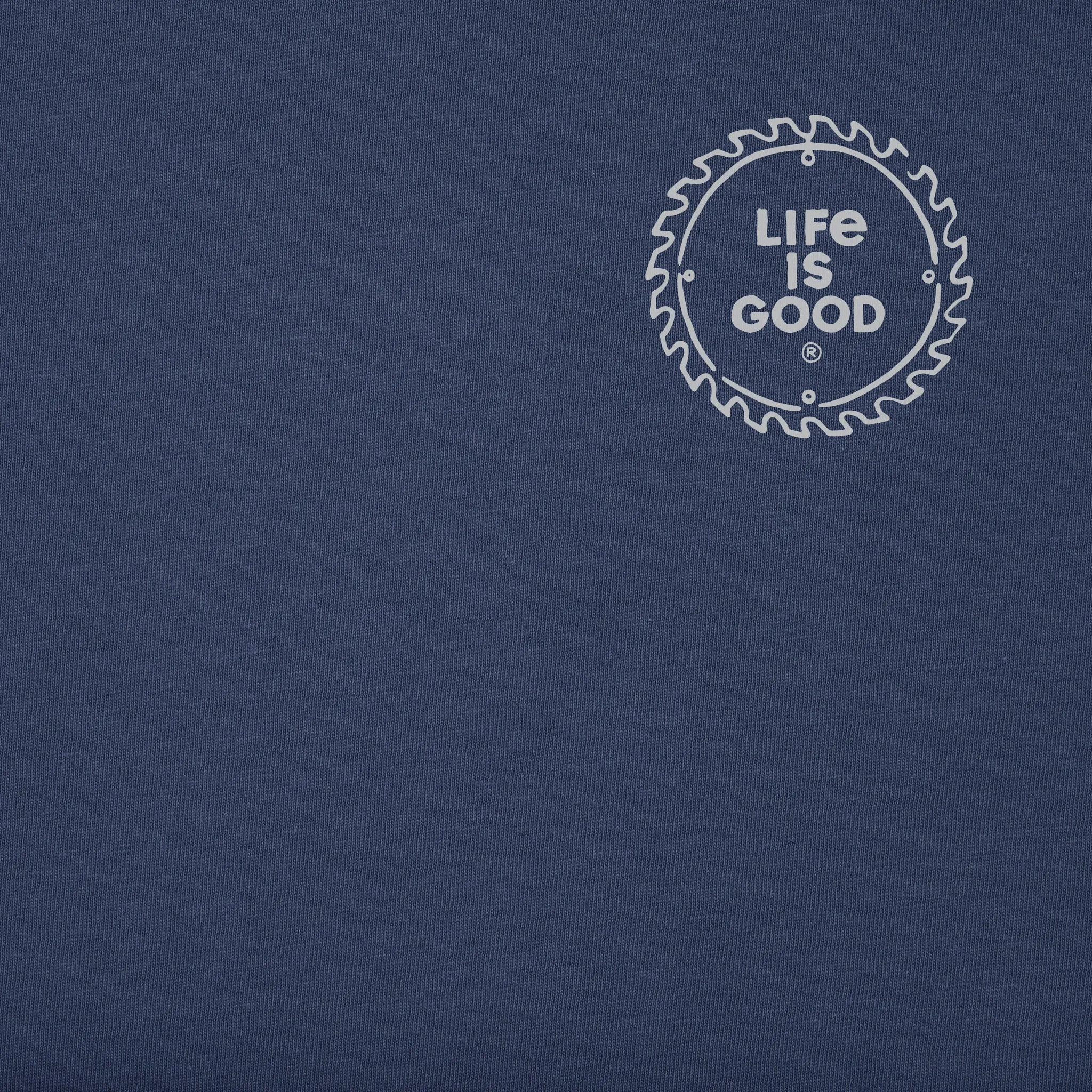 Men's Say Hello to My Little Friends Tools Long Sleeve Crusher Tee Life is Good
