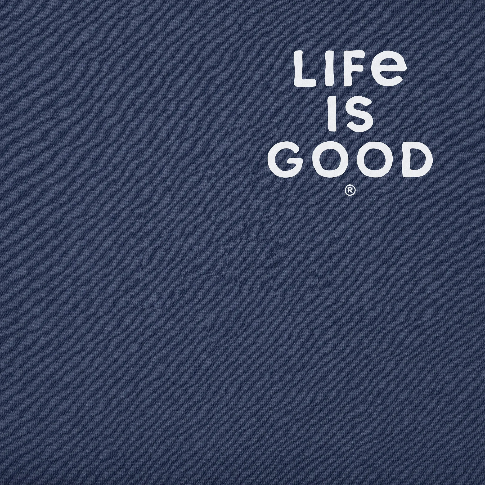 Men's Scenic Peace Sign Short Sleeve Tee Life is Good