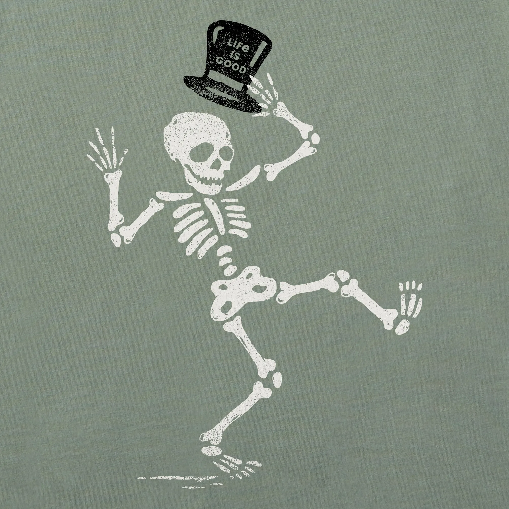 Men's Shake Your Bones Long Sleeve Crusher Tee Life is Good