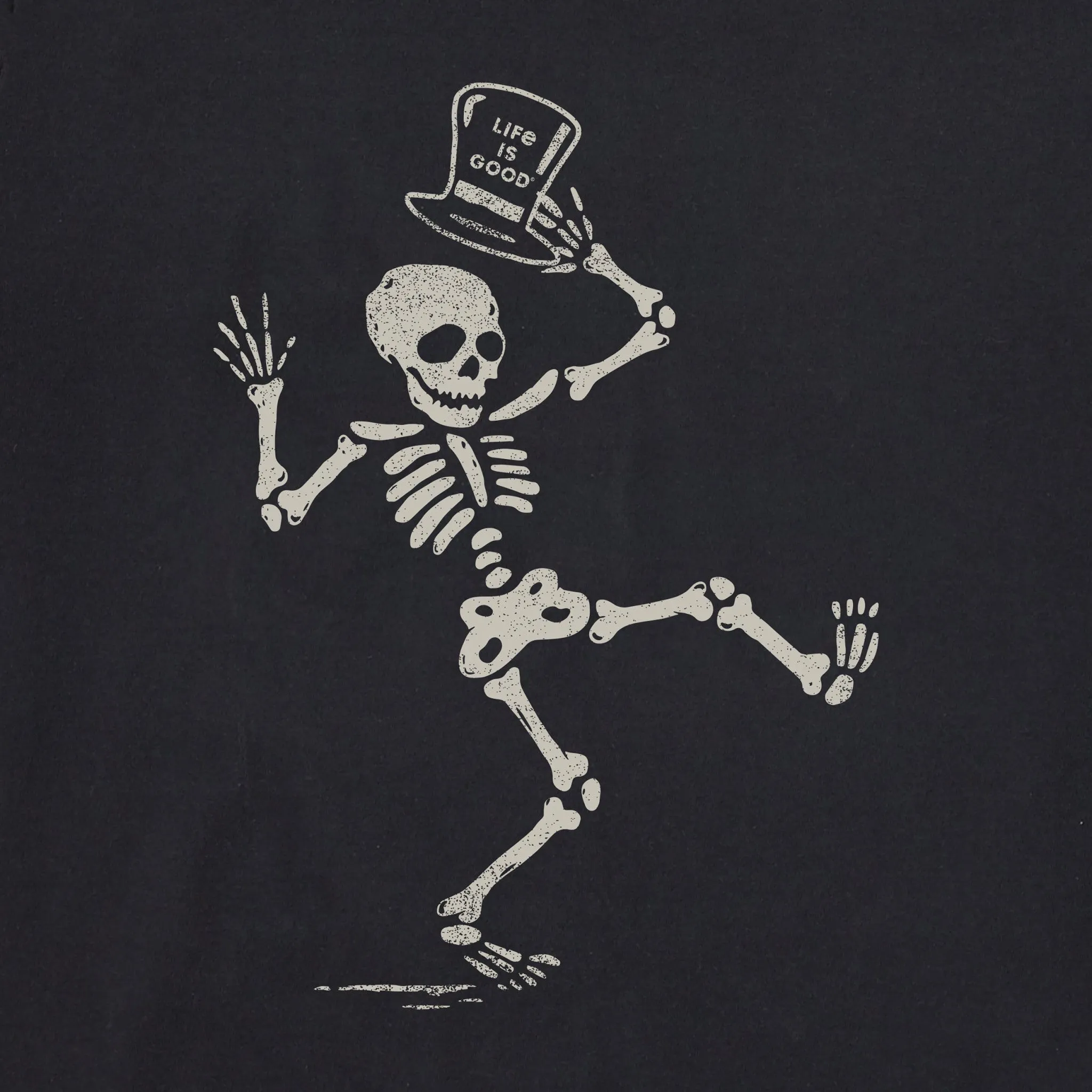 Men's Shake Your Bones Long Sleeve Crusher Tee Life is Good