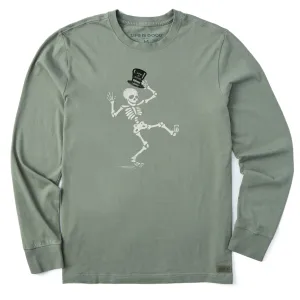 Men's Shake Your Bones Long Sleeve Crusher Tee Life is Good