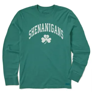 Men's Shenanigans Arch Long Sleeve Crusher Tee Life is Good