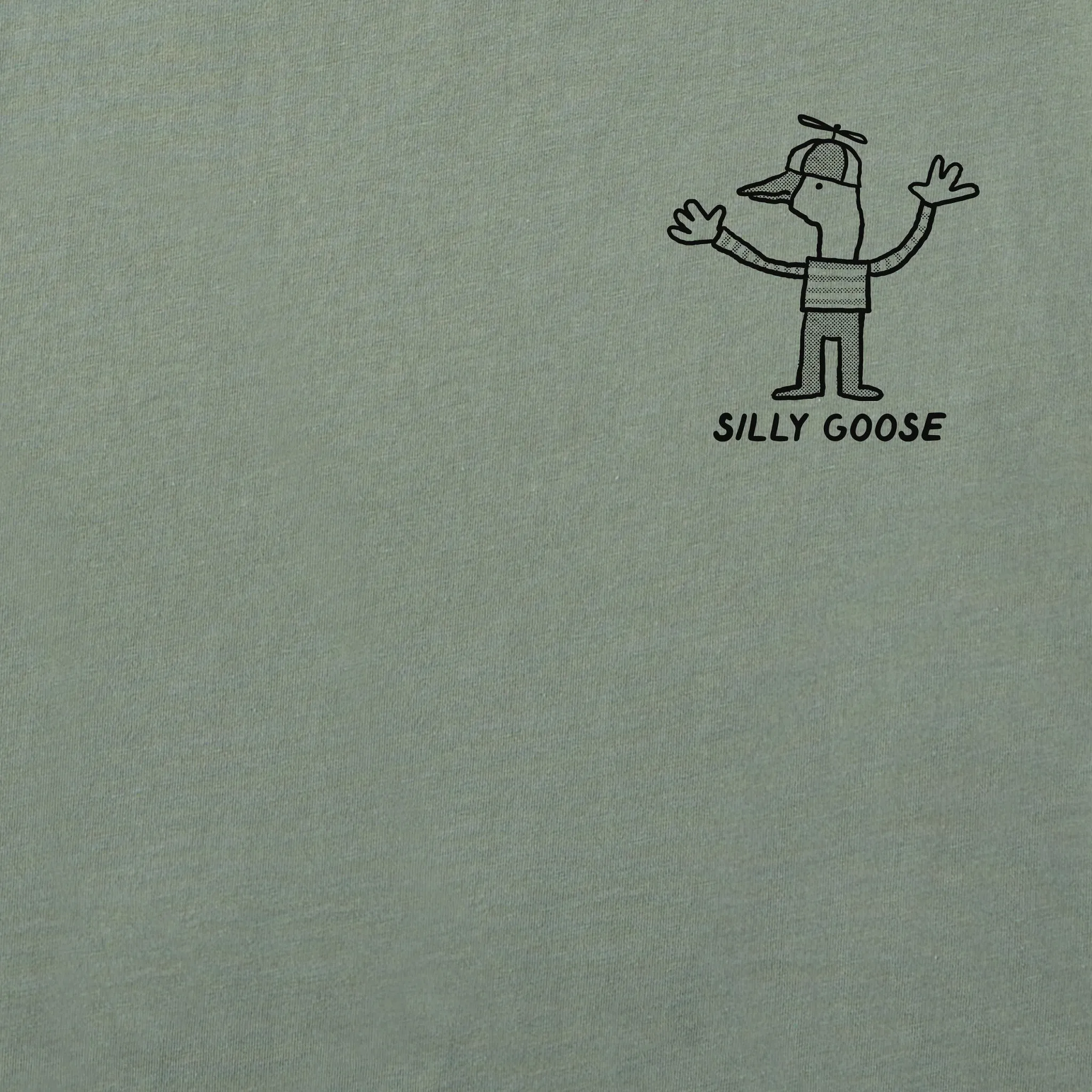Men's Silly Goose in Hat Short Sleeve Tee Life is Good