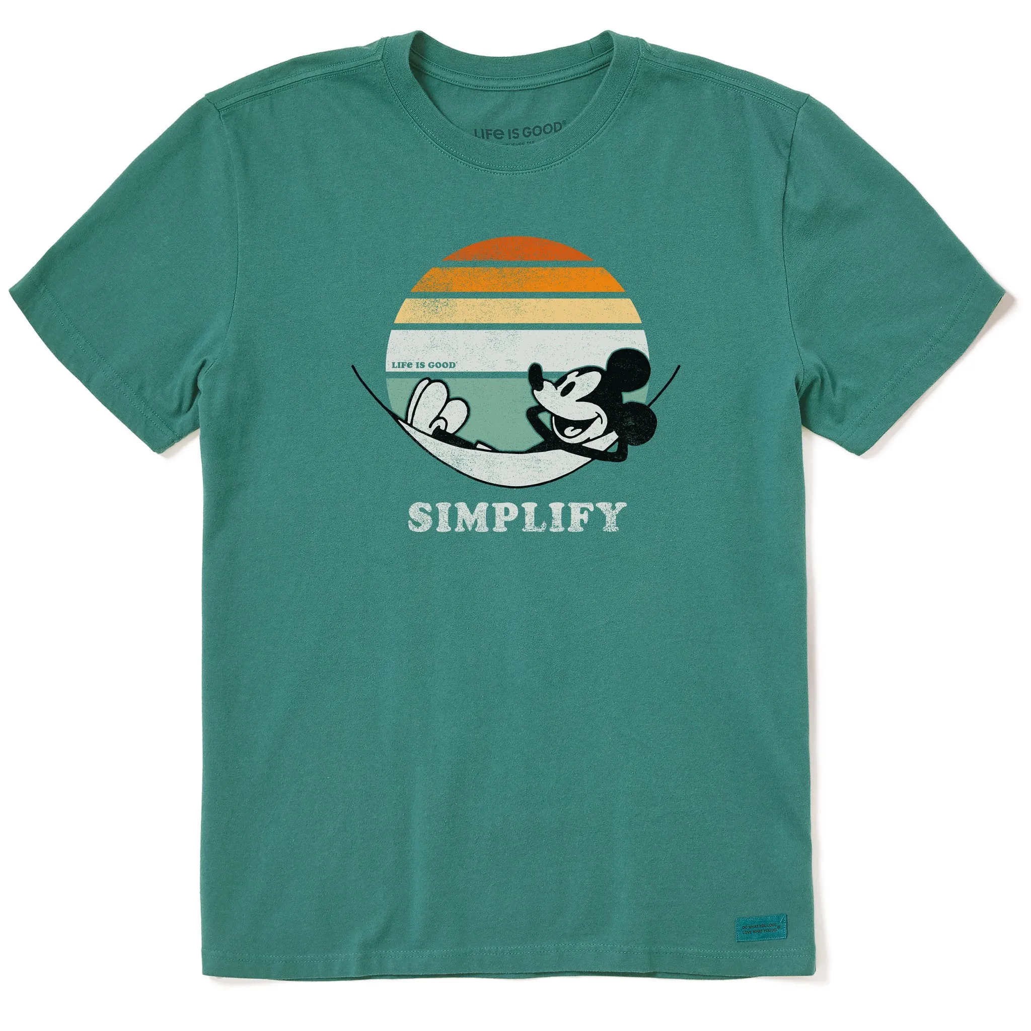 Men's Simplifiy Willie Hammock Short Sleeve Crusher Tee Life is Good