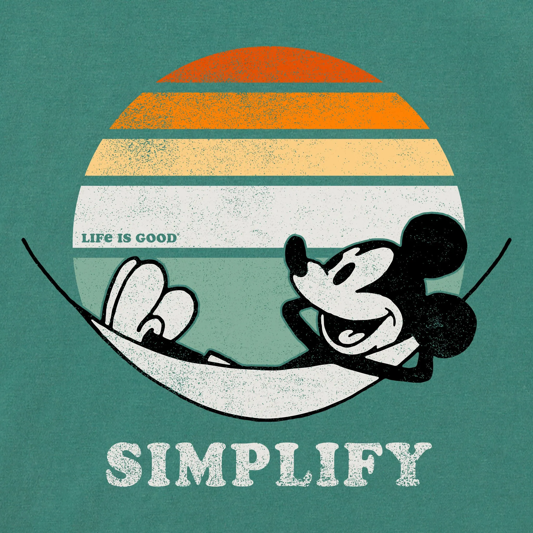 Men's Simplifiy Willie Hammock Short Sleeve Crusher Tee Life is Good