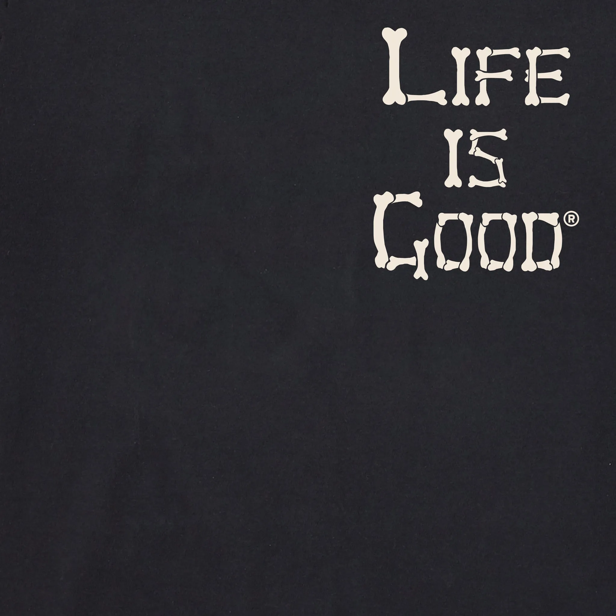 Men's Skeleton Dance Short Sleeve Crusher Tee Life is Good