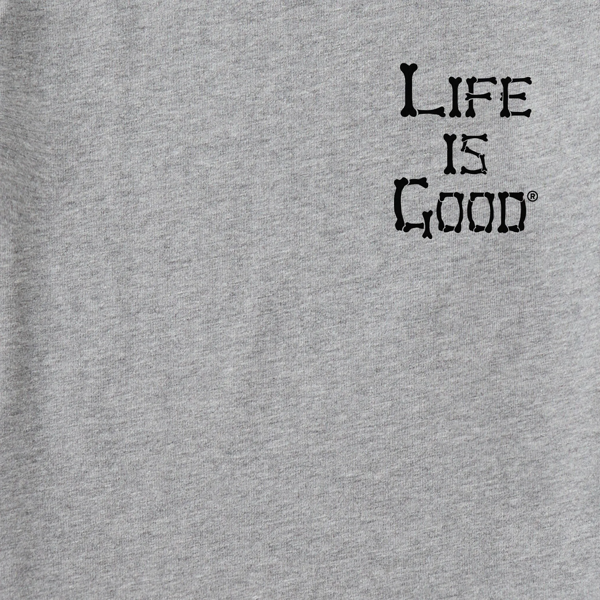 Men's Skeleton Dance Short Sleeve Crusher Tee Life is Good
