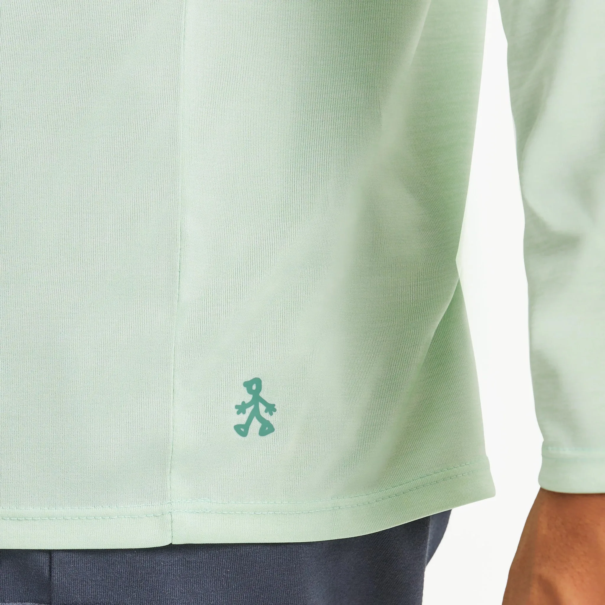 Men's Small Palms Long Sleeve Sun Crusher Tee Life is Good