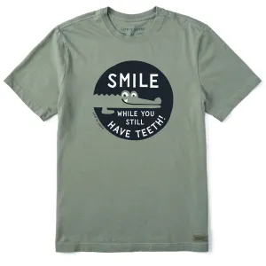 Men's Smile While You Have Teeth Gator Short Sleeve Crusher Tee Life is Good