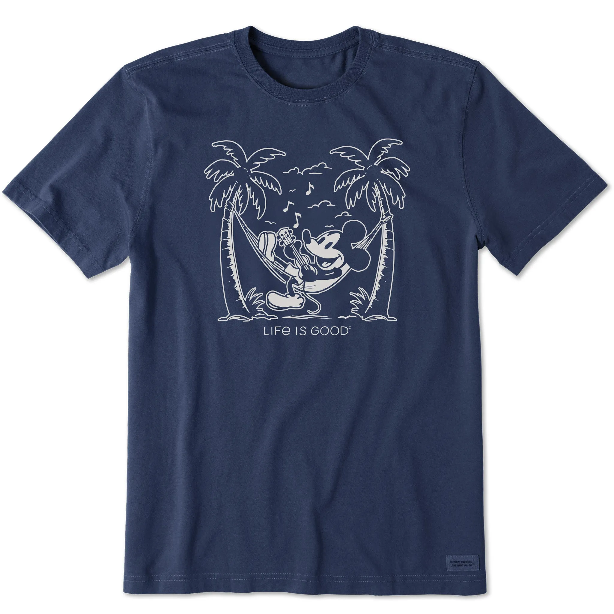Men's Steamboat Willie Hammock Jammin Short Sleeve Tee Life is Good